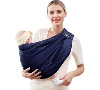 CUBY Baby Sling Carrier, Portable Baby Essentials for Newborn Natural Cotton Adjustable Baby Carriers Sling Comfortable Easy Wearing Nursing for Infant Toddler Wrap Sling for Newborn 0-24 Months