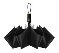 CUBY Sun UV Umbrella Folding Travel Compact Small Umbrella Men Reinforced Windproof Strong Frame Waterproof UV Proof Slip-Proof Handle Folding Backpack Easy Carry for Sunny Rainy
