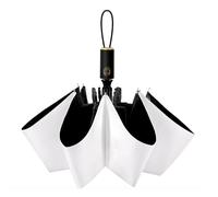 CUBY Sun UV Umbrella Folding Travel Compact Small Umbrella Men Reinforced Windproof Strong Frame Waterproof UV Proof Slip-Proof Handle Folding Backpack Easy Carry for Sunny Rainy