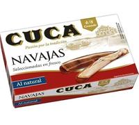 Cuca Natural Navajas 4/8 Tin 6 x 120 g