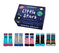 Cucamelon Baby Little Stars Sock Gift, Multi, One Size