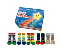 Cucamelon - BIG BROTHER SOCKS FOR 2 TO 4 YEAR OLD 5 MATCHING PAIRS, Fun