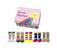 Cucamelon - BIG SISTER SOCKS FOR 2 TO 4 YEAR OLD 5 MATCHING PAIRS