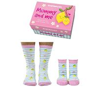 Cucamelon Mama Lemon Socks for Mother and Child (2 Pairs) - Stocking