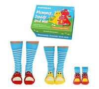 Cucamelon - Matching Family Socks - Mummy, Daddy and Me - Oddie Edition Fun