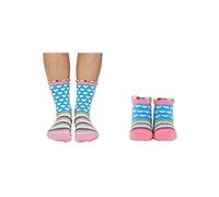 Cucamelon Unisex Baby Mummy and Me Sock Gift, Multi, One Size