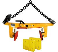 CucCe Marble Slab clamp Vertical Stone Lifting clamp with Adjustable Jaws, Chain-Operated Slab clamp for handling and Hoisting(12-36cm)