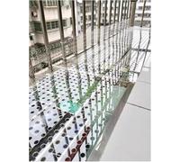 CucCe Perforated Metal Panels 1.9 Mm Thick Perforated Security Fence Panel With Transparent Anti-theft And Anti-leakage Window Matting
