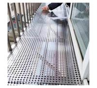 CucCe Perforated Metal Panels 304 Stainless steel perforated mesh sheet, decorative mesh sheet for window cushions(75x140cm)