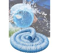 CucCe Perforated Soil Drainage Pipe 1-20-Meter Perforated Flexible Drainage Pipe, Suitable for use in Gardens, lawns, Landscaping, and Outdoor Settings(Long 800cm(26.2ft))