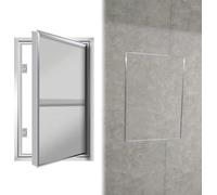 CucCe Pipe Inspection Hatch Hidden Metal Access Door for Shower Attic，Drywall Plumbing Inspection Hatch，HVAC Duct Wall Hole Cover Plates(18x26in (45x65cm))