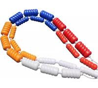 CucCe Swimming Pool Floating Rope Pool Lane Dividers Safety Rope Kit Shallow/Deep End/Competition/Party Swimming Pool Safety Rope(6cm,16/52.49FT)