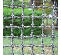 CucCe ZCX climbing rope Climbing Cargo Net For Kids Outdoor Obstacle Course Playground Climbing Frame Net Safety Net scramble net rope (Size : 4 * 4m(12.12 * 12.12ft))