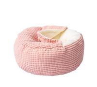 Cuccia Morbida Per Gatti E Cani Piccoli, Lettino Rotondo Con E Coperta, Lavabile E Confortevole, Antiscivolo; Perfetta Per Inverno, Natale E Relax In Camera, Soggiorno O Balcone Per Animali Do