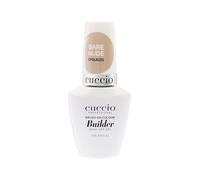 Cuccio Builder Gel for Nails 13ml, Hard Builder Gel for Nail Extensions, Nail Sculpting, Overlay, Nail Strengthening, UV/LED Cure, Professional Salon Use, Bare Nude
