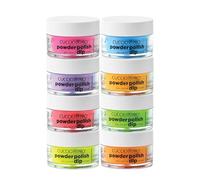 Cuccio Colour Pro Powder Polish Nail Colour Dip System - Funky Neons for Women 8 x 0.5 oz