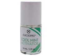 Cuccio Cool Mint Brush on Activator Nail Polish, 14 ml