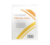 Cuccio Hands Down Lint Free 200 Nail Wipes, White