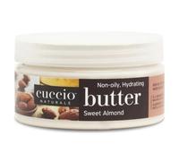 Cuccio Naturale Butter Blend Sweet Almond Body Butter - Ultra Moisturizing Non-Greasy Cream for Dry Skin - Enriched with Vitamin E & Fatty Acids - Paraben & Cruelty Free - 8 oz (Pack of 1)