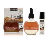 Cuccio Naturale Revitalizing Cuticle Oil Duo Pack - Vanilla Bean & Sugar - 68ml (2.3oz) & 10ml Roll-on