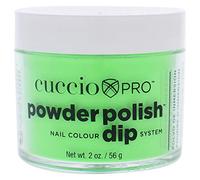 Cuccio Neon Green Dipping Powder 45g