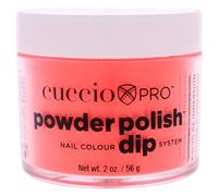 Cuccio Neon Red Dipping Powder 45g