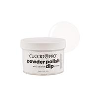 Cuccio Powder Polish - Acrylic Nail Colour Dip System - 163g (5.75oz) Dipping Powder - Clear