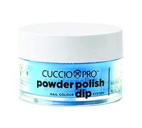 Cuccio Powder Polish - Acrylic Nail Colour Dip System - 45g (1.6oz) Dipping Powder - Funky Neons Blue