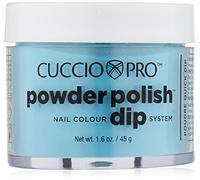 Cuccio Powder Polish Dip 56 g, Caribbean Sky Blue