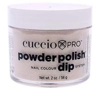 Cuccio Powder Polish Dip 56 g, Light Pink with Rainbow Glitter