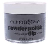 Cuccio Powder Polish Dip 56 g, Midnight Black