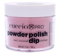 Cuccio Powder Polish Dip 56 g, Rose with Shimmer