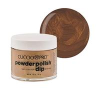 Cuccio Powder Polish - Dip Acrylic Nail Colour Dip System - 45g (1.6 oz) Dipping Powder - Brown Sugar