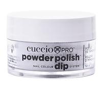 Cuccio Powder Polish Dip System Dipping Powder - Silver With Silver Mica 14g (5553)