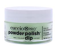 Cuccio - Pro Powder Polish Nail Colour Dip System - Bright Green With Yellow Undertones - for Women - Nail Powder - 0.5 oz