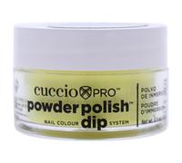 Cuccio - Pro Powder Polish Nail Colour Dip System - Bright Neon Yellow - for Women - Nail Powder - 0.5 oz