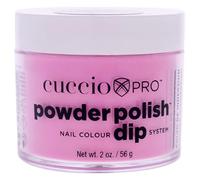 Cuccio - Pro Powder Polish Nail Colour Dip System - Bubble Gum Pink - for Women - Nail Powder - 2 oz