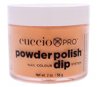 Cuccio - Pro Powder Polish Nail Colour Dip System - Carrot Orange - for Women - Nail Powder - 2 oz