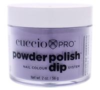 Cuccio - Pro Powder Polish Nail Colour Dip System - Muted Grape Purple - for Women - Nail Powder - 2 oz