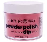 Cuccio - Pro Powder Polish Nail Colour Dip System - Rose with Rainbow Mica - for Women - Nail Powder - 2 oz