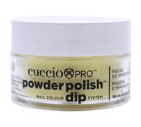Cuccio - Pro Powder Polish Nail Colour Dip System - Sunshine Yellow with Mica - for Women - Nail Powder - 0.5 oz