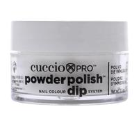 Cuccio - Pro Powder Polish Nail Colour Dip System - White With Silver Mica - for Women - Nail Powder - 0.5 oz