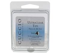 Cuccio Pro - Ultraclear Tips - 4 - for Women - Acrylic Nails - 50 Pc