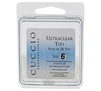 Cuccio Pro - Ultraclear Tips - 6 - for Women - Acrylic Nails - 50 Pc