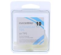 Cuccio Pro - Ultrawear Tips - 10 - for Women - Acrylic Nails - 50 Pc