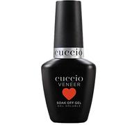 Cuccio Veneer Gel Polish 13ml- Encore- Fire Red Neon Creme