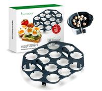 CucinaOra eggFUSION Egg Holder for 14 Eggs Compatible with Thermomix TM7, TM6, TM5, TM31 Accessories - Compatible with MC Smart Connect Kitchen Accessories - Holder for Cooking Eggs