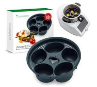 CucinaOra steamEGGS MC Steam Egg Insert with 5 Molds for Monsieur Cuisine MC Smart Connect - Accessory for Monsieur Cuisine Smart