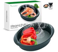 CucinaOra SteamLEVEL Varoma for Thermomix Vorwerk TM6 TM5 TM31 - Kitchen Accessories for Thermomix - Expands Cooking Surface