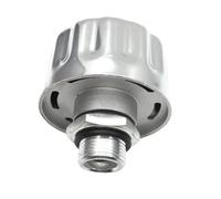 Cucioki 1 Piece Hydraulics Breathers Cap Tank Oil Cap Metal Vent Breather Cap for Reservoir Tank Filter Excavator Accessories